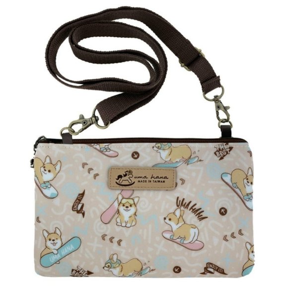 Waterproof Corgi Crossbody Shoulder Phone Purse - Picture 1 of 10